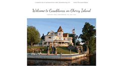 Desktop Screenshot of casablanca-cherryisland.com